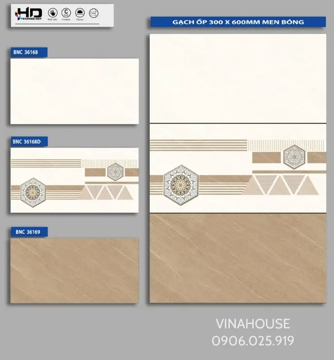 Gạch ốp tường 30×60 giá rẻ 36168-36168D-36169