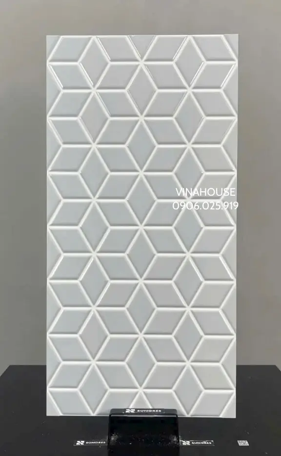 Gạch trang trí 30×60 lục giác màu xám